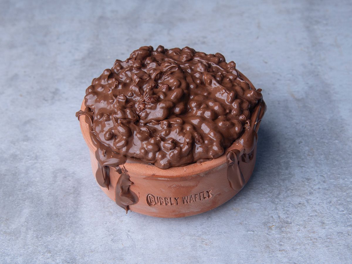 Crisps Rice Brownies Cake