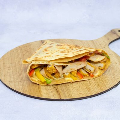 Crispy And Smoked Turkey Crepe