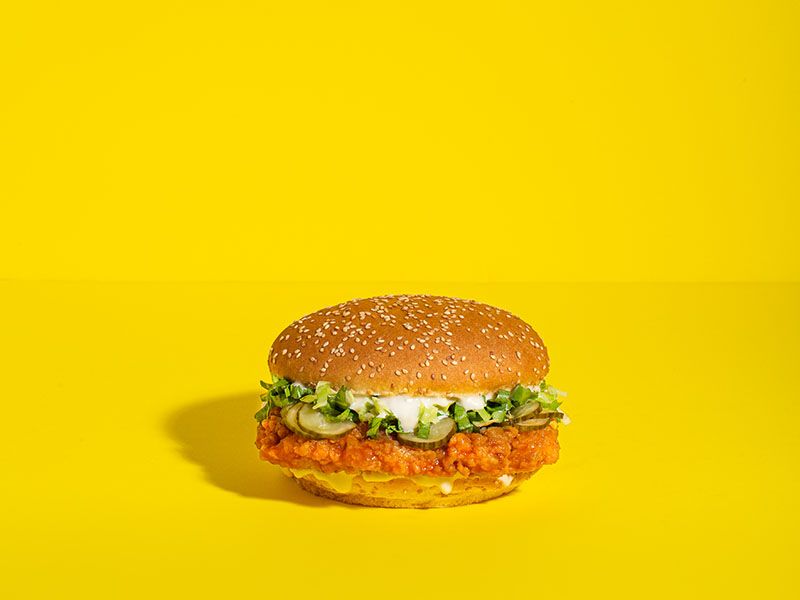 Crispy Buffalo Ranch Chicken Sandwich