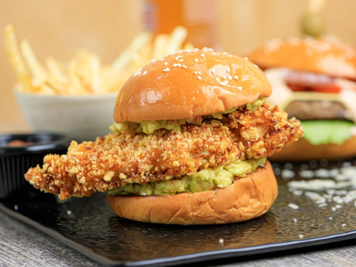 Crispy Chicken Burger Sandwich