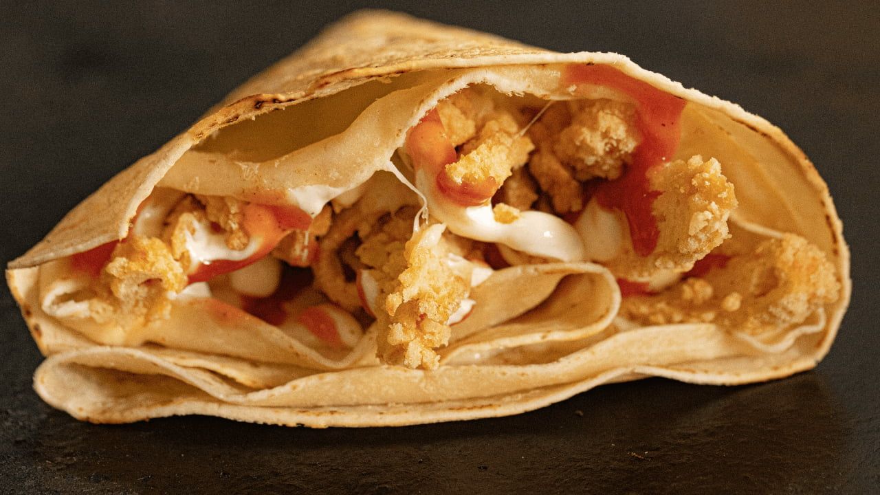 Crispy Chicken Crepe