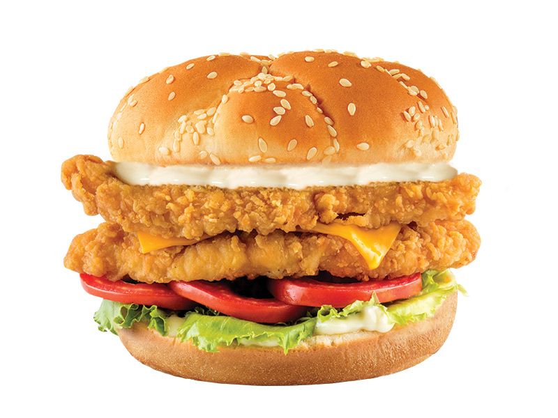 Crispy Chicken Deluxe Sandwich