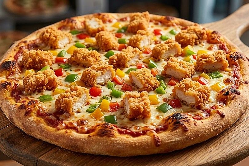 Crispy Chicken Pizza Medium