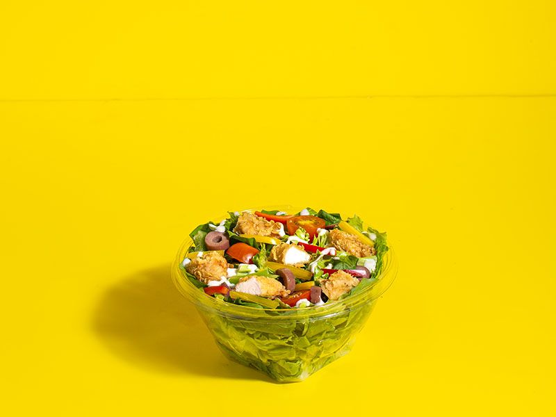 Crispy Chicken Ranch Salad