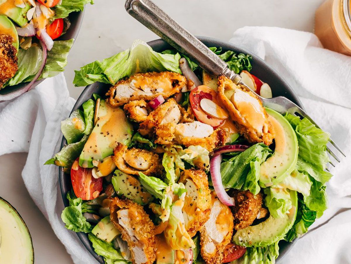 Crispy Chicken Salad