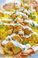Crispy Chicken Fatteh