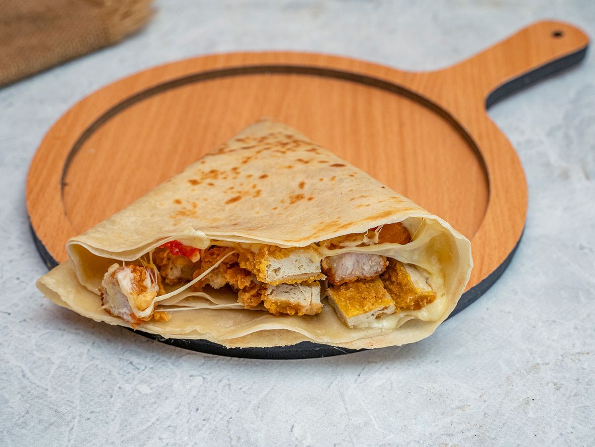 Crispy Chicken Strips Crepe