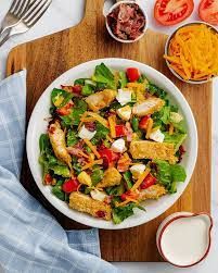 Crispy Fried Chicken Salad