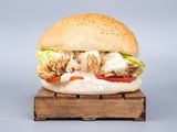 Chicken Pane Sandwich with Lebanese Bread