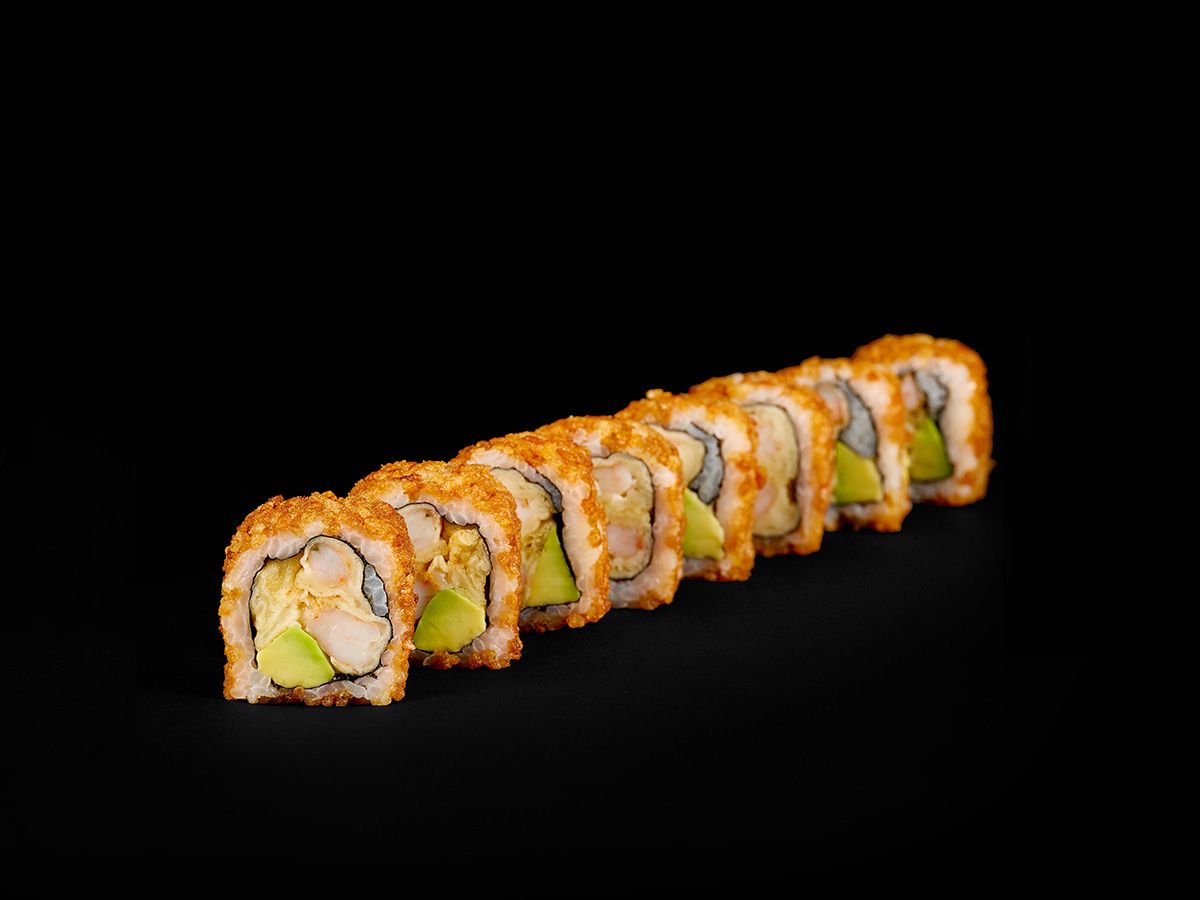 Crispy Shrimp Avocado Roll 8 pieces