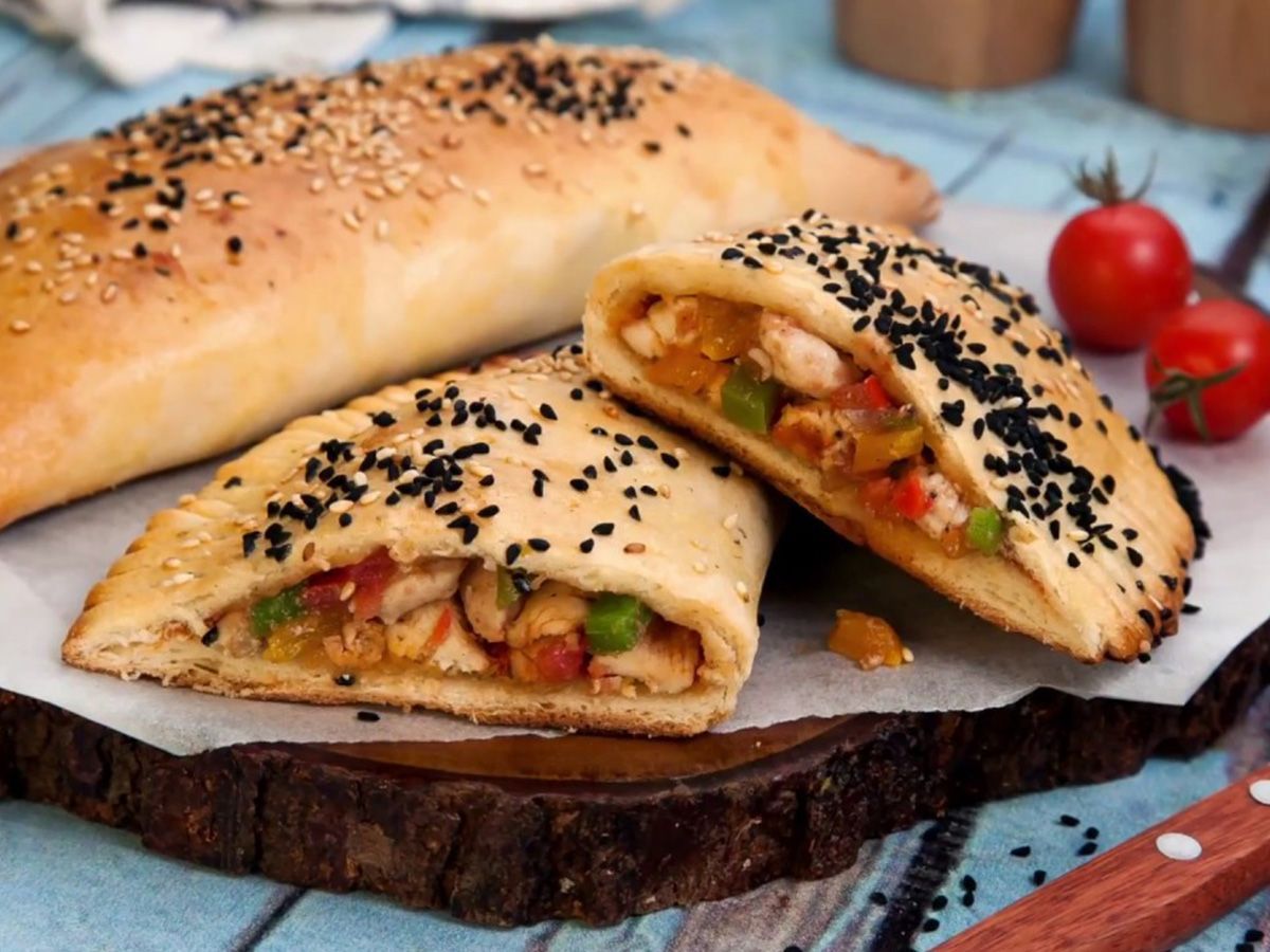 Crispy Chicken Calzone