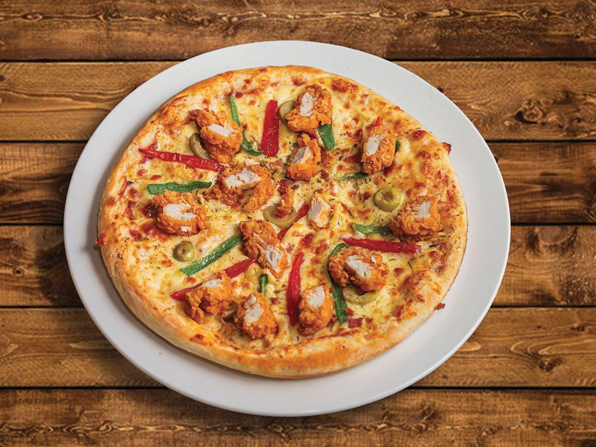 Crispy chicken Pizza