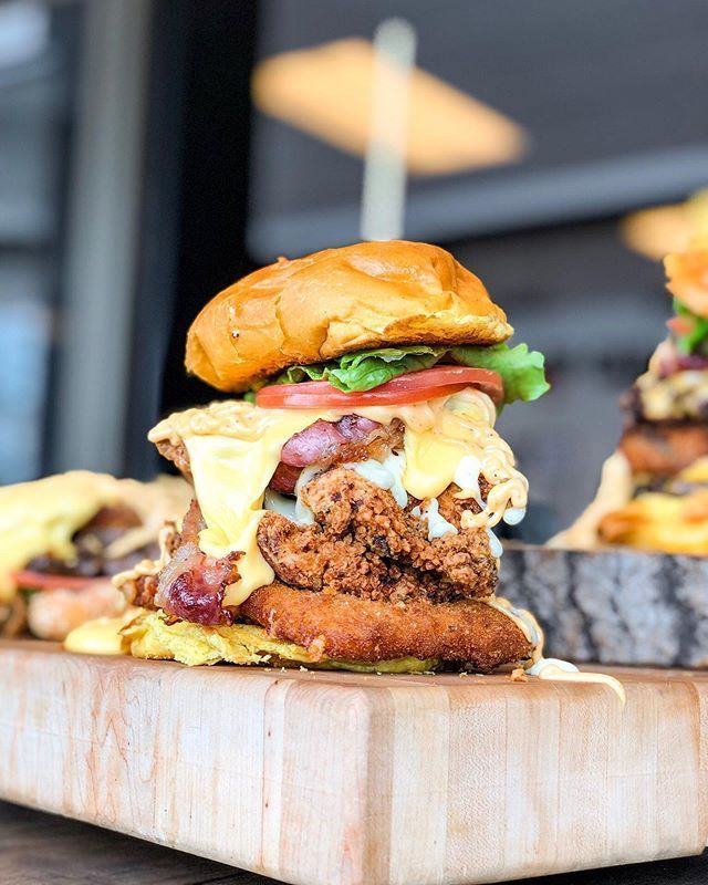 Rcr Chicken Burger Sandwich