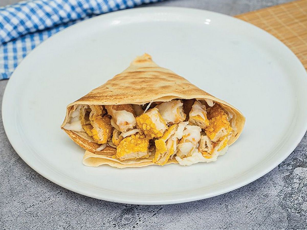 Crispy crepe