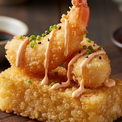 Crispy Rice Shrimp Tempura - Nigiri