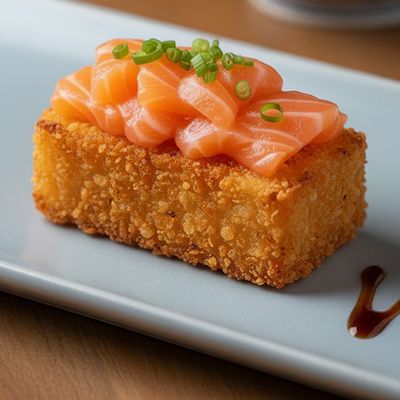 Crispy Rice Salmon - Nigiri