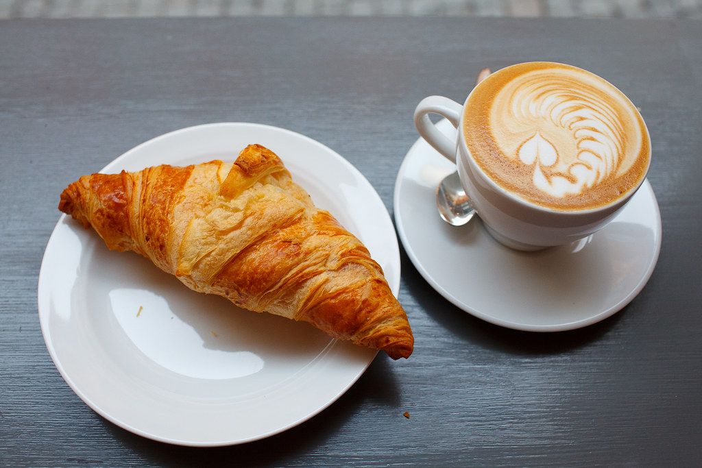 Croissant And Cappuccino Offer