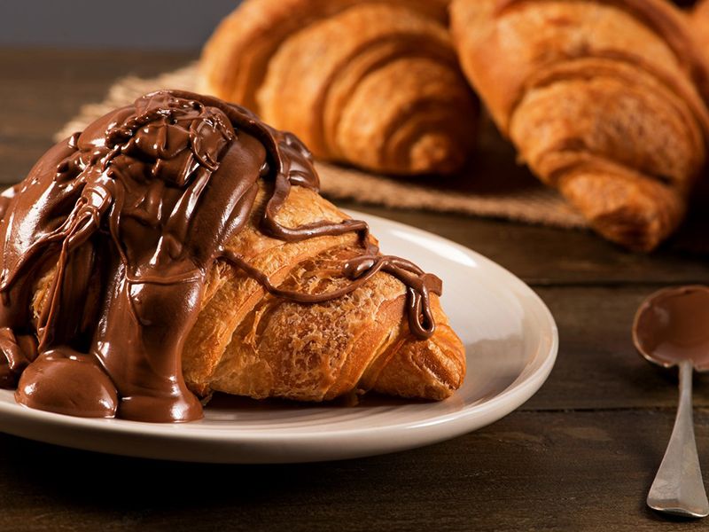 Nutella Chocolate Croissant
