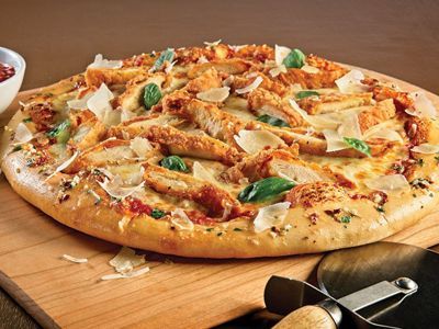 Crispy Oriental Pizza
