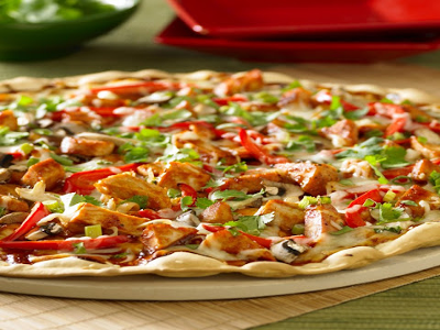 Super Crunchy Oriental Pizza