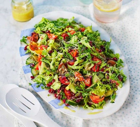 Sliced Salad Dish