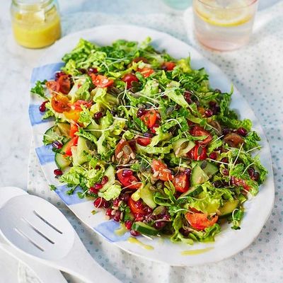 Sliced Salad Dish