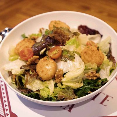 Crusted Goat Cheese Salad