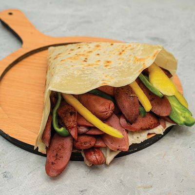Hot Dog Crepe