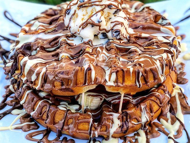 Crusty Double Waffle