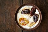 زبادي مع بلح