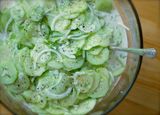 Cucumber Milk Salad