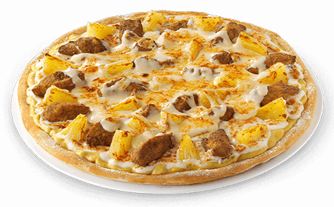 Curry Chicken Pizza