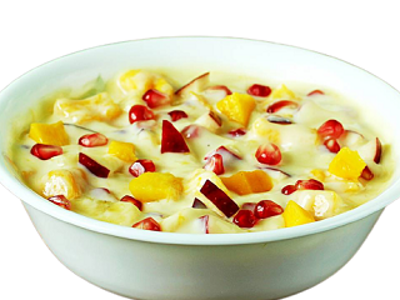 Custard With Fruits