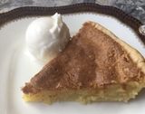 Custard and nuts Oriental Pie