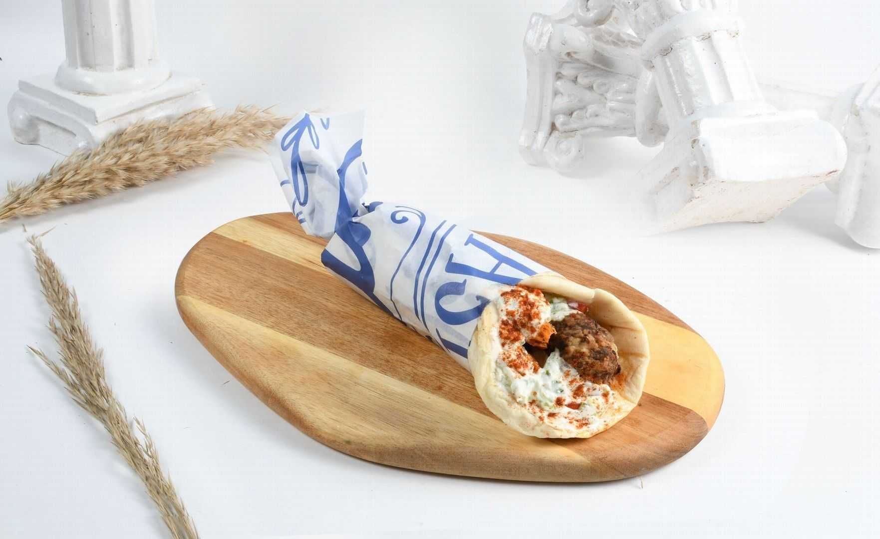 Keftedes Wrap