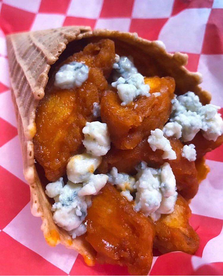 Buffalo Chicken Cone