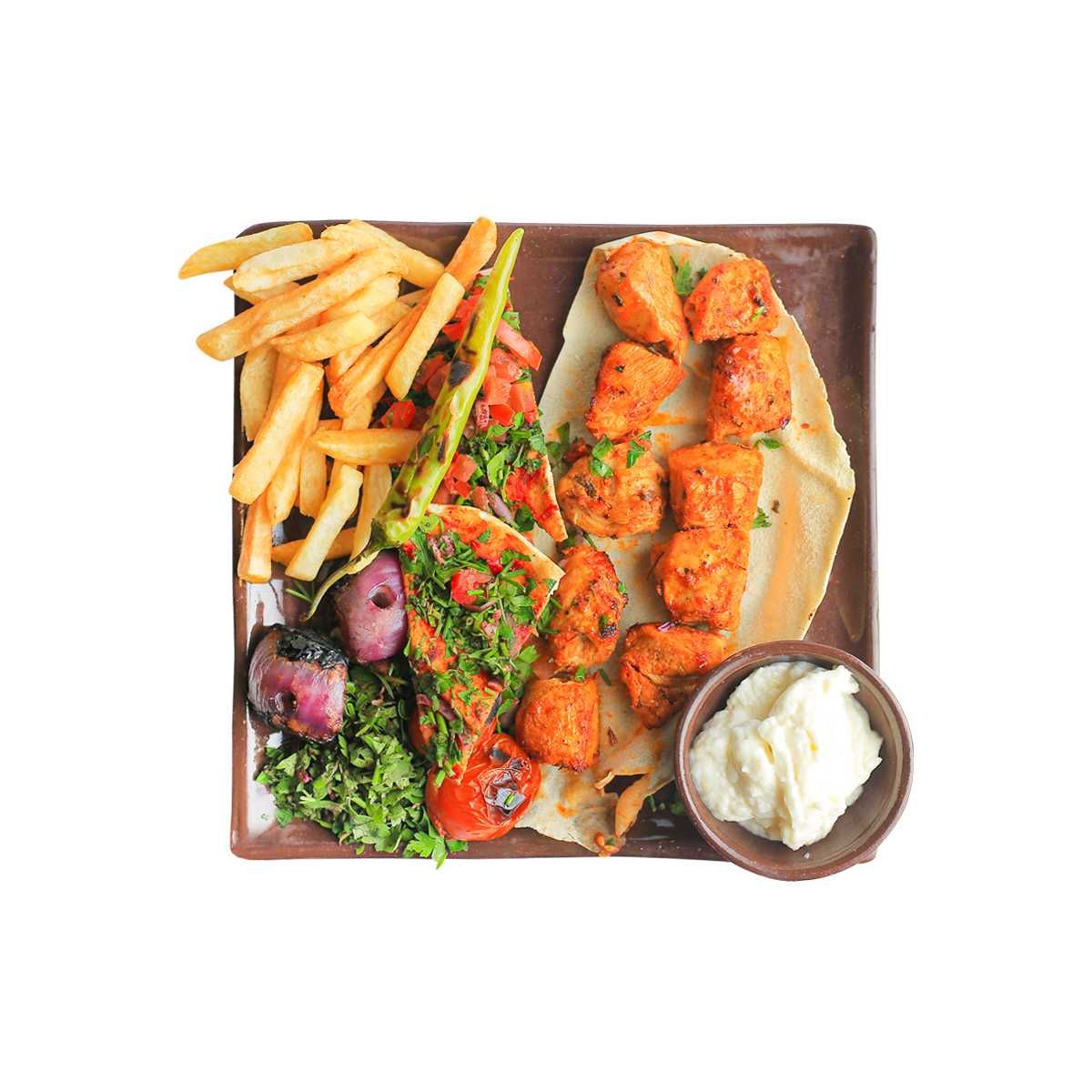 Shish Taouk Plates