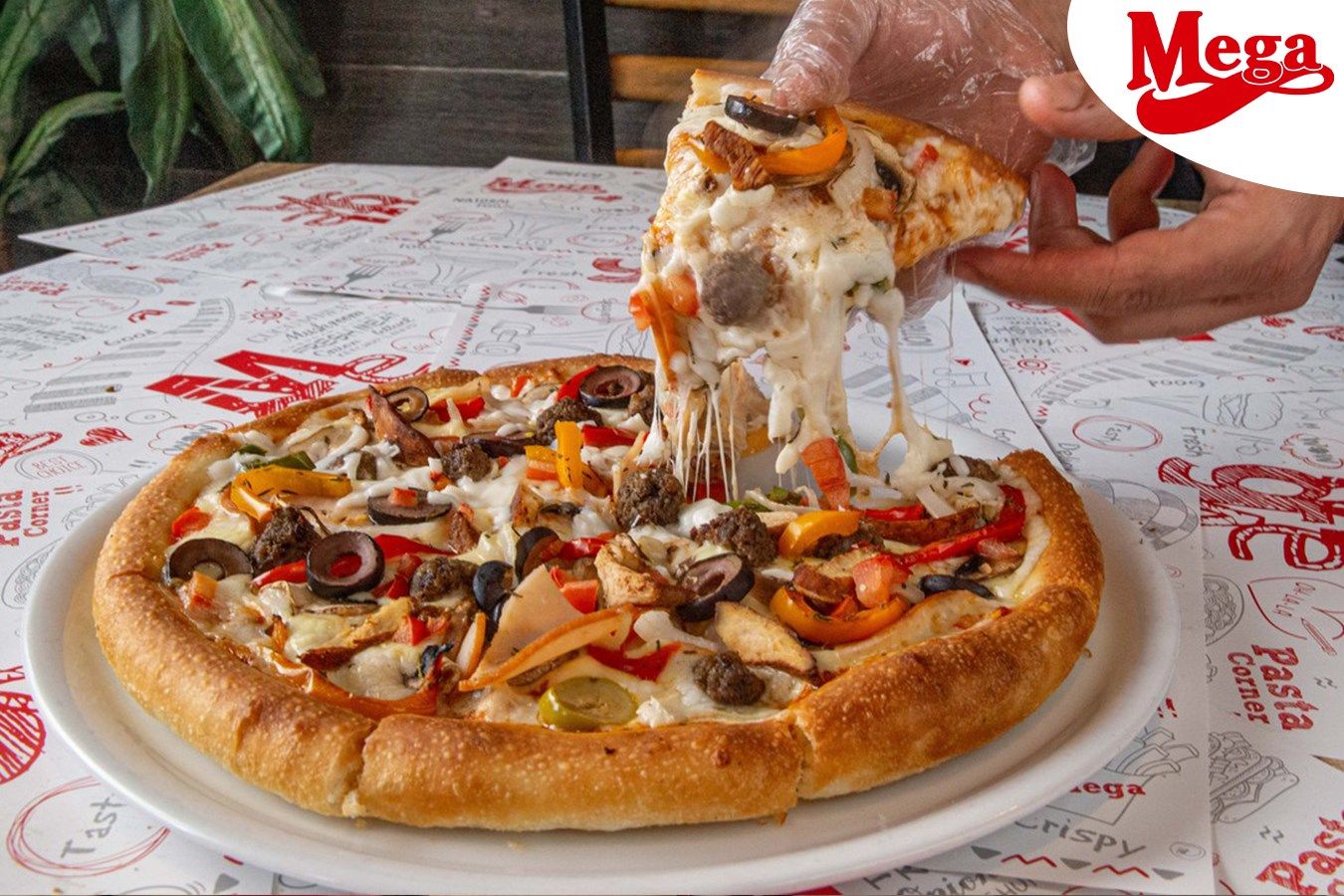 Mega Special Pizza
