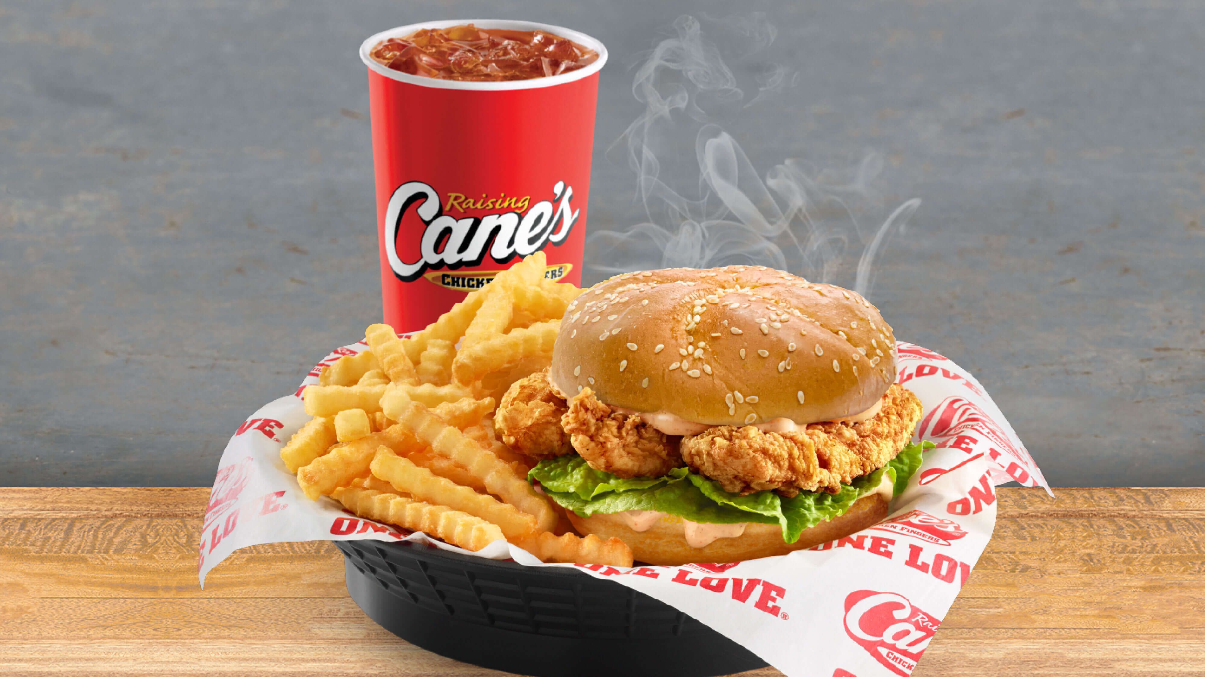 Raising Cane's delivery service in Kuwait Talabat