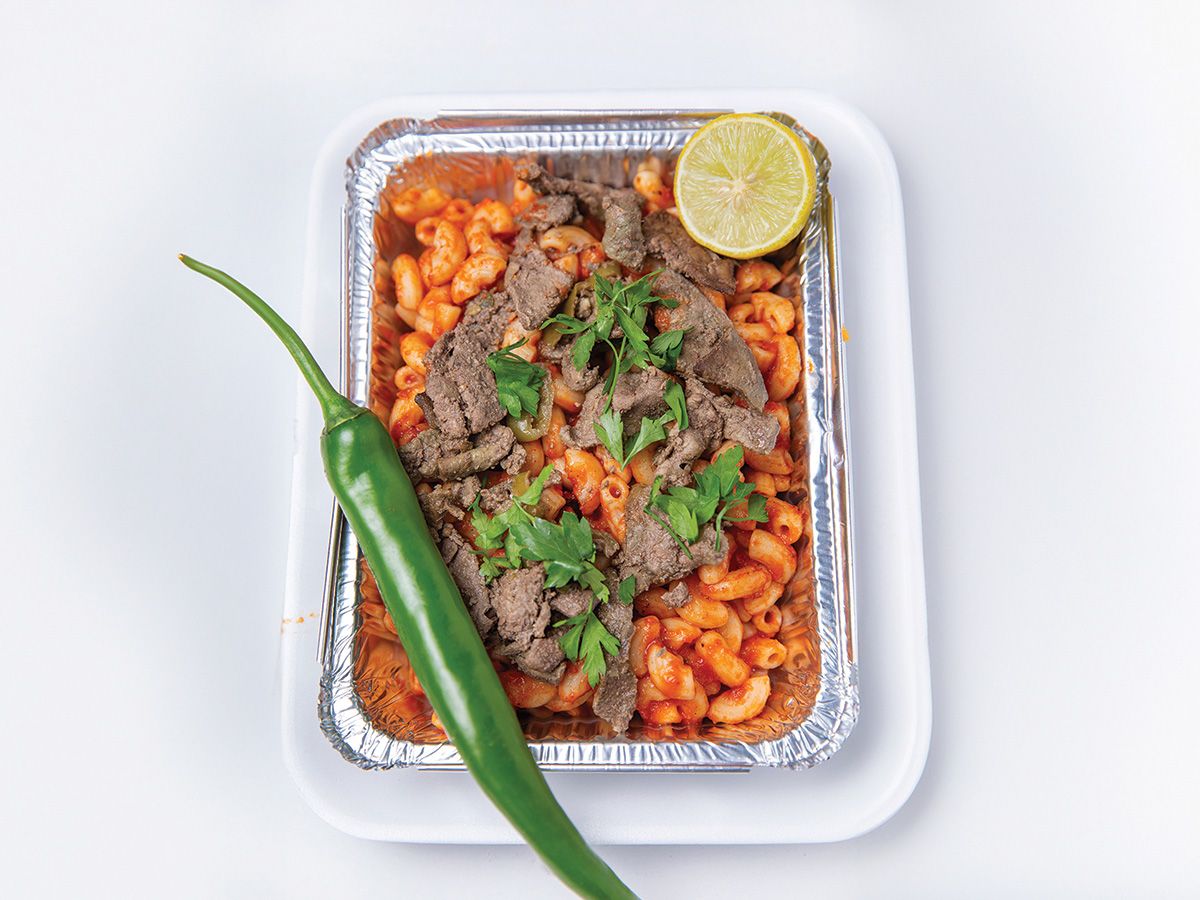 Alexandrian Liver Pasta