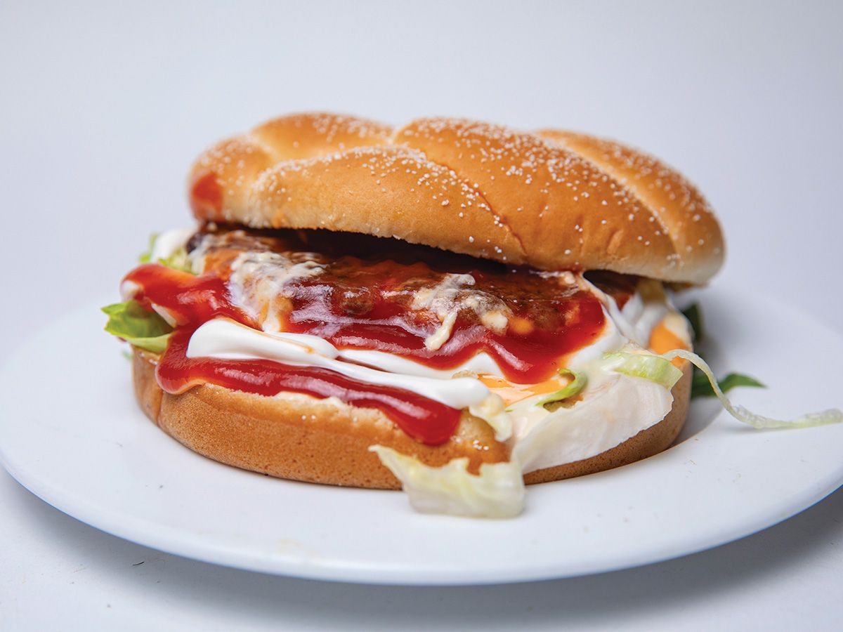 Beef Burger Sandwich