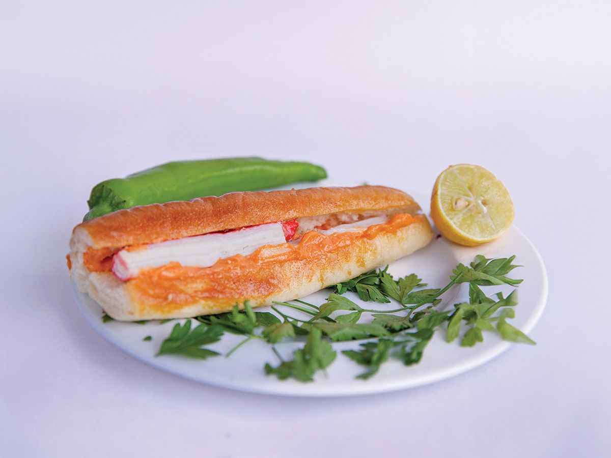 Crab Fino Caviar Sandwich