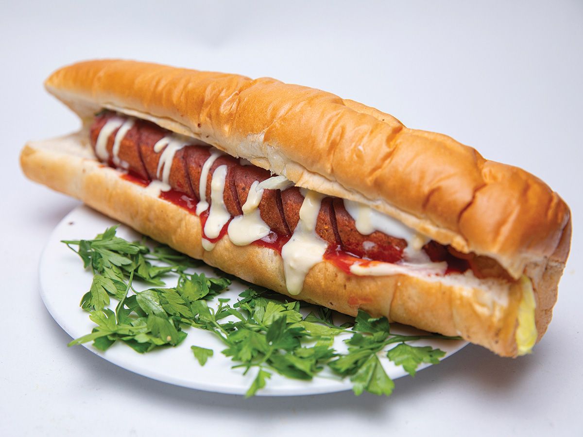 Hot Dog Sandwich