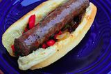 Charcoal Grilled Sausage Sandwich