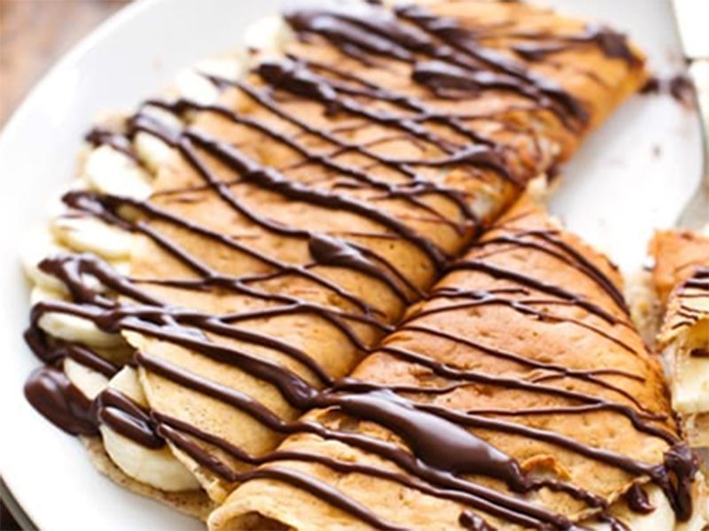 Dark Chocolate Crepe