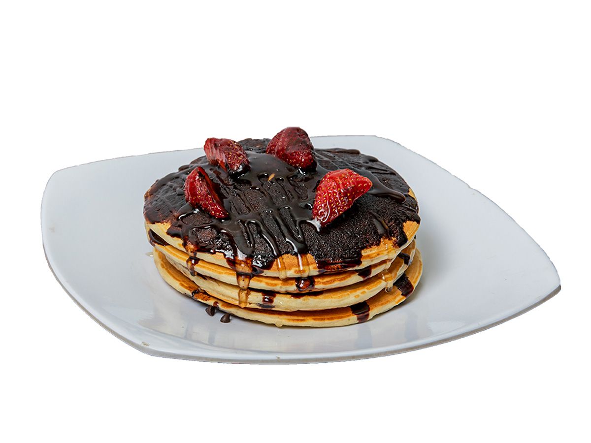 Dark Chocolate and Oats Pancake