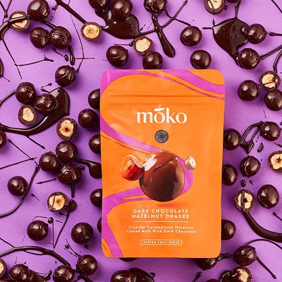 Dark Chocolate Hazelnut Dragee 70 Grams
