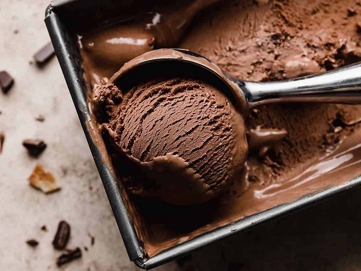 Dark Chocolate Ice Cream
