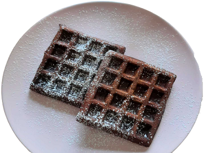 Dark Chocolate Waffle
