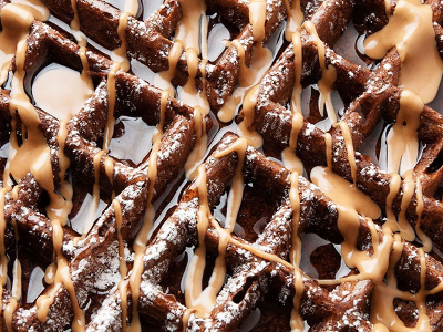 Dark Chocolate Waffle